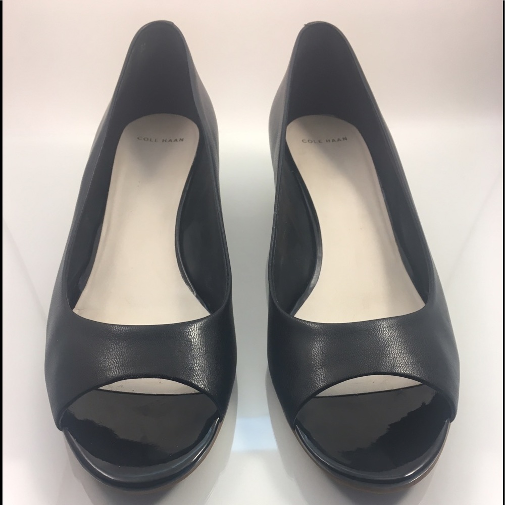 Cole Haan Elsie Open Toe Wedge (40 mm)