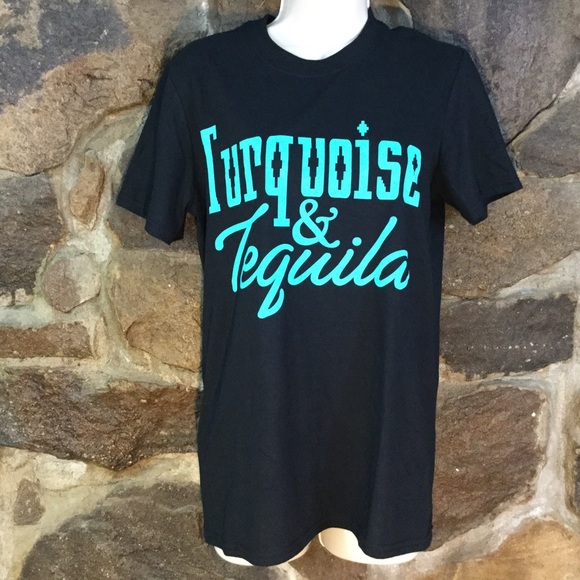 TURQUOISE & TEQUILA TEE - Picture 2 of 3