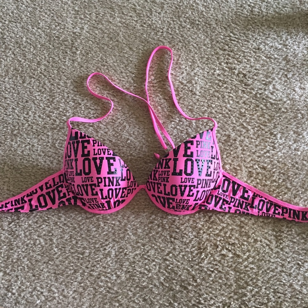 Pink Victoria secret bathing suit top