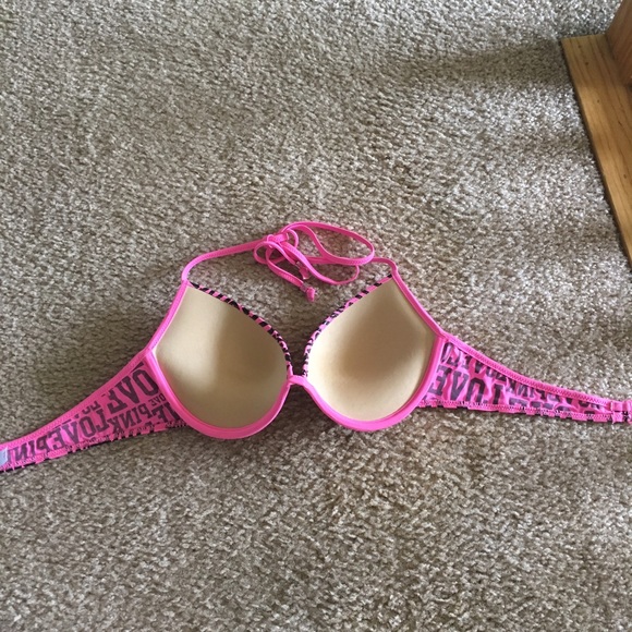 Pink Victoria secret bathing suit top - Picture 6 of 7