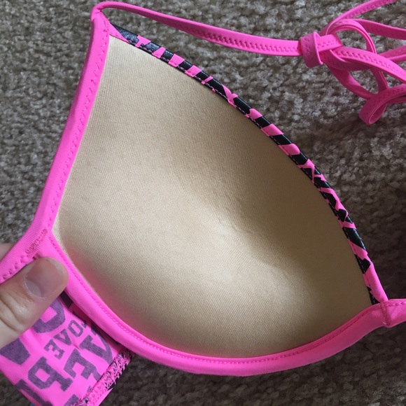 Pink Victoria secret bathing suit top - Picture 7 of 7