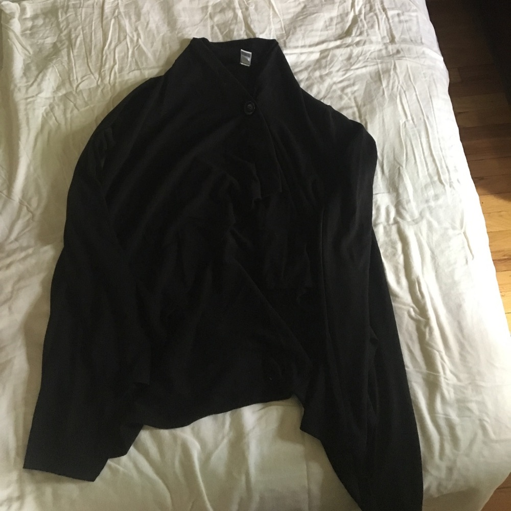 Long sleeve wrap sweater - Cable & Gauge M