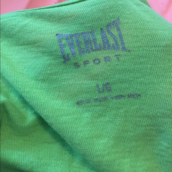 Everlast Athletic Green Shirt - Picture 4 of 4