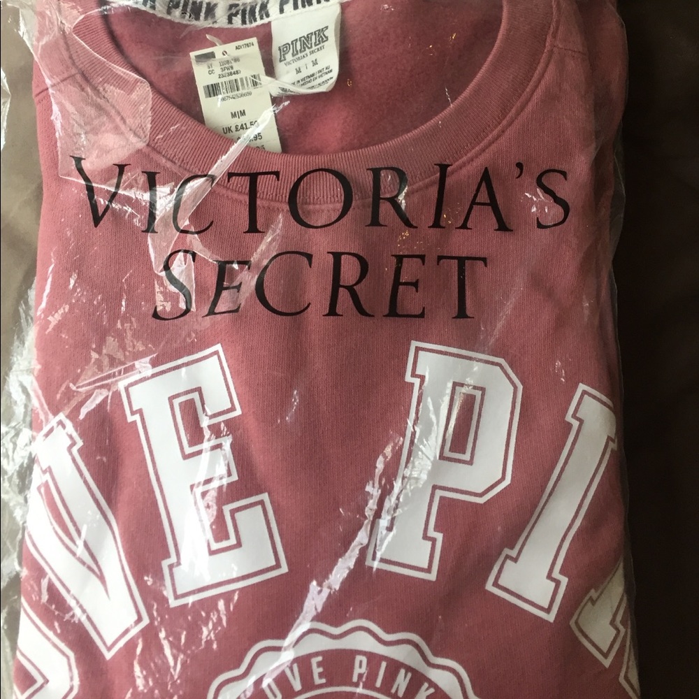 Victoria's Secret pink pullover sweatshirt