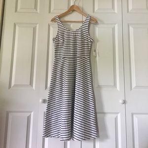 Old Navy - Small - black/white stripe dress
