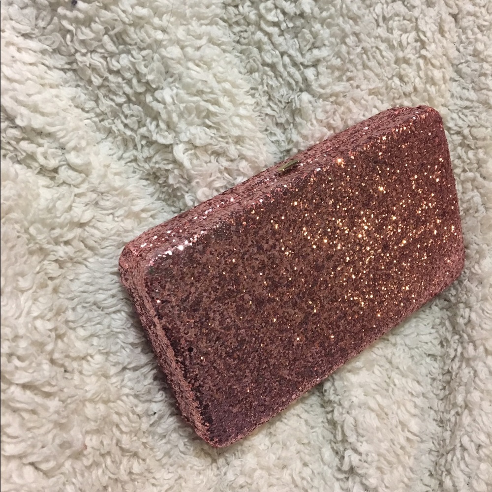 Pink Sparkle Clutch