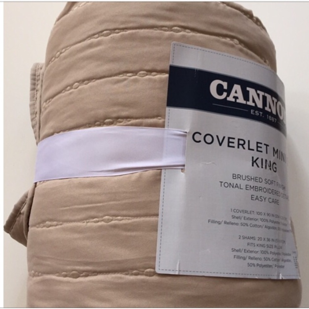 Cannon Coverlet Mini Set King Size
