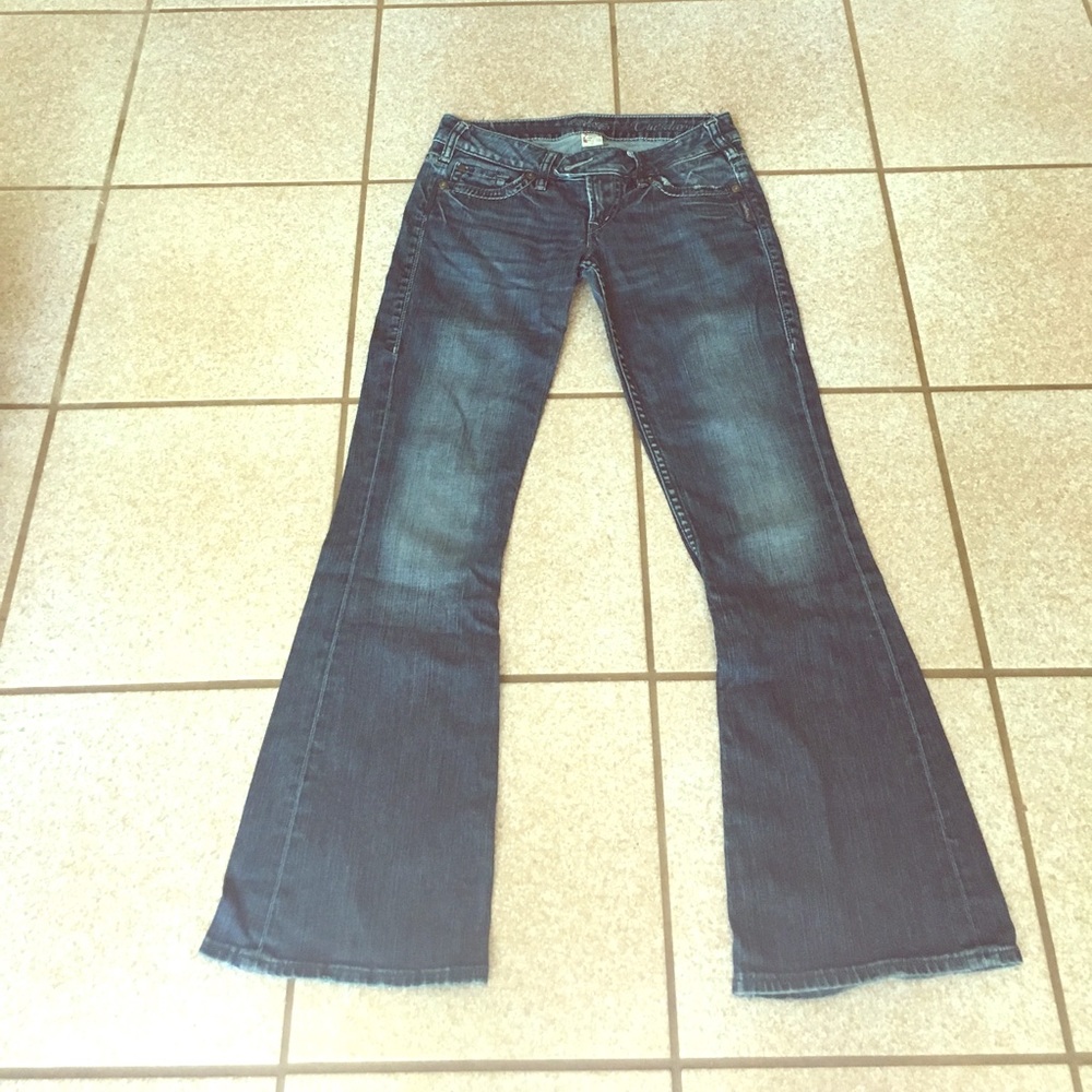 Silver jeans