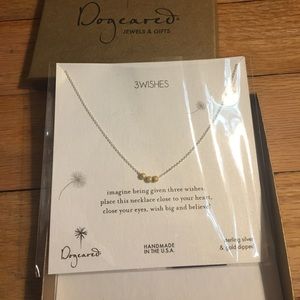 BRAND NEW-3 wishes Dogeared necklace🌻