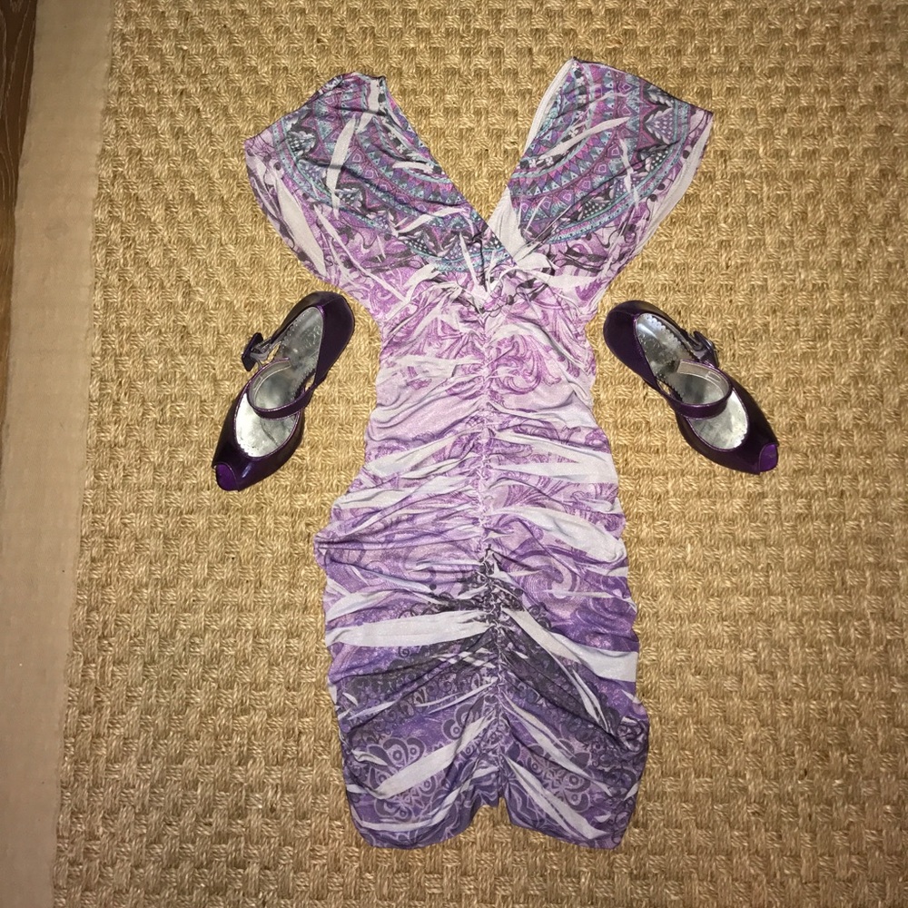 Purple Fun Arden B dress