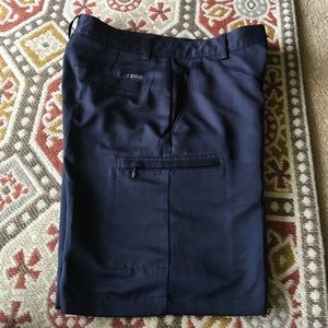 Men's IZOD XFG Navy Blue golf shorts