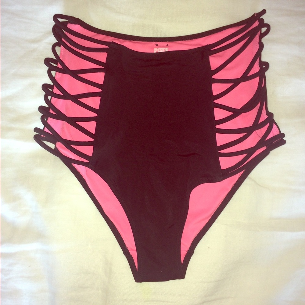 Pink highways red bikini bottoms