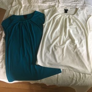 Sleeveless shell tops - Ann Taylor Outlet - M