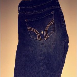 Ripped skinny Hollister jeans
