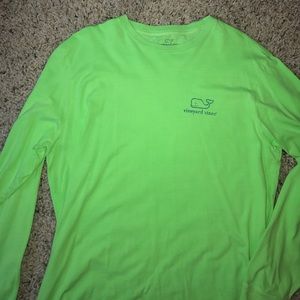 brand new Vineyard Vines long-sleeve green shirt