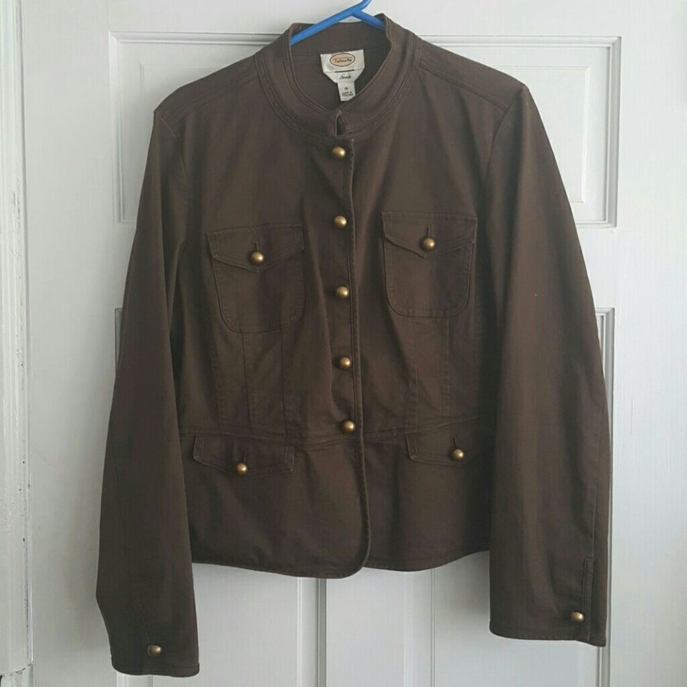 Talbots Military Jacket