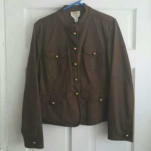 Talbots Military Jacket