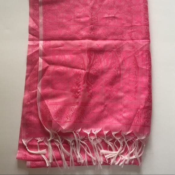 Indian Silk Scarf - Picture 1 of 2