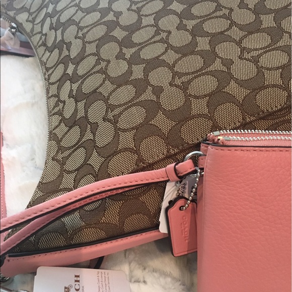 Coach Hobo and Wristlet double wallet set NWT - Picture 7 of 8