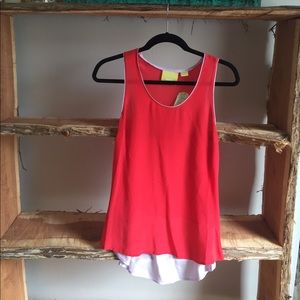 Anthropologie Maeve Silk Tank Top