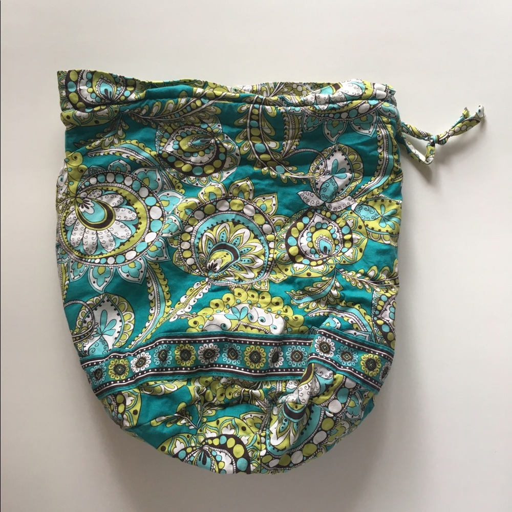Vera Bradley Lined Drawstring Bag