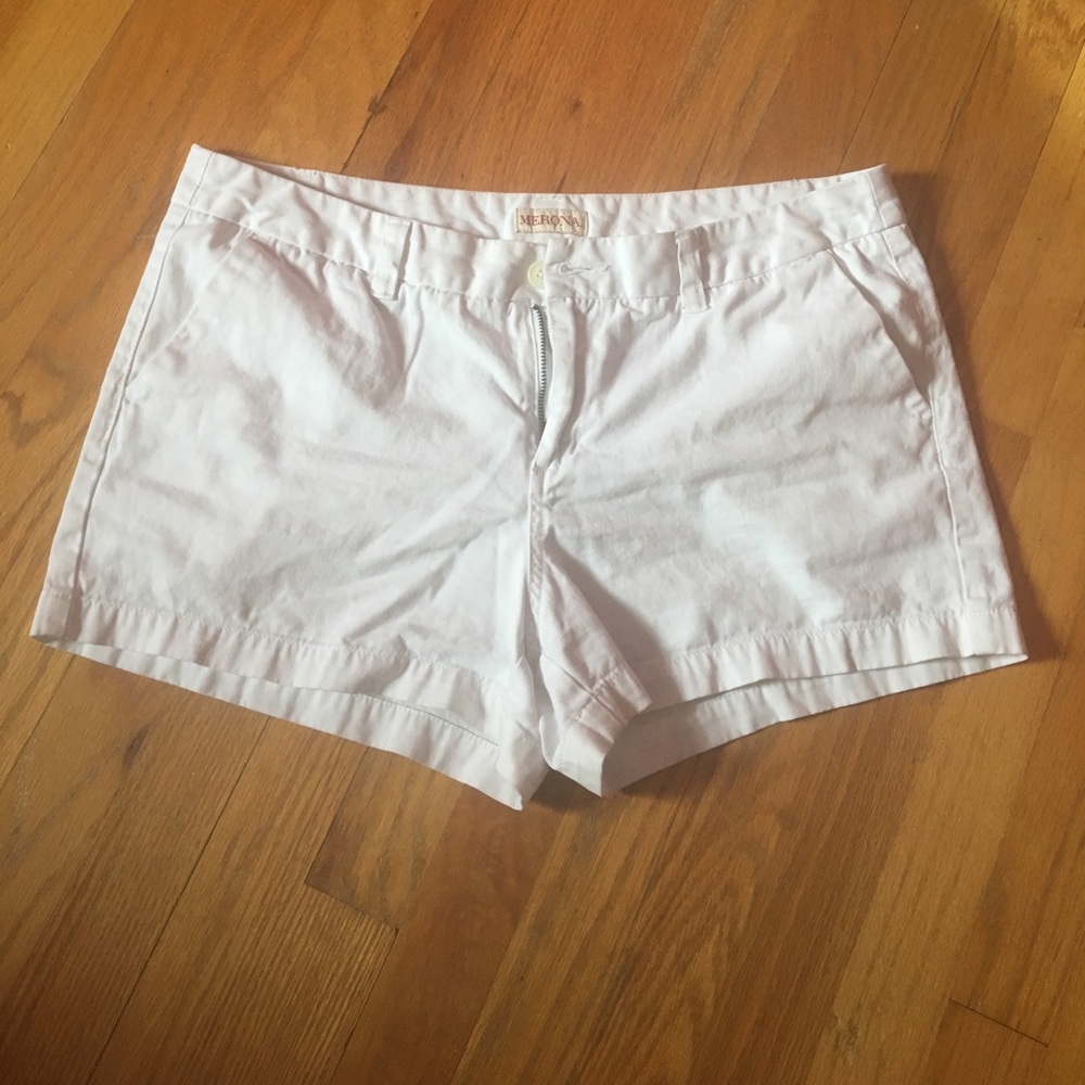 White shorts
