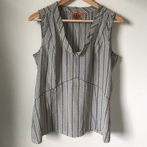 Tory Burch silk tank shirt