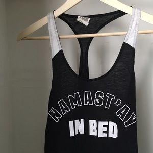 Namastay in bed racerback. Sz S
