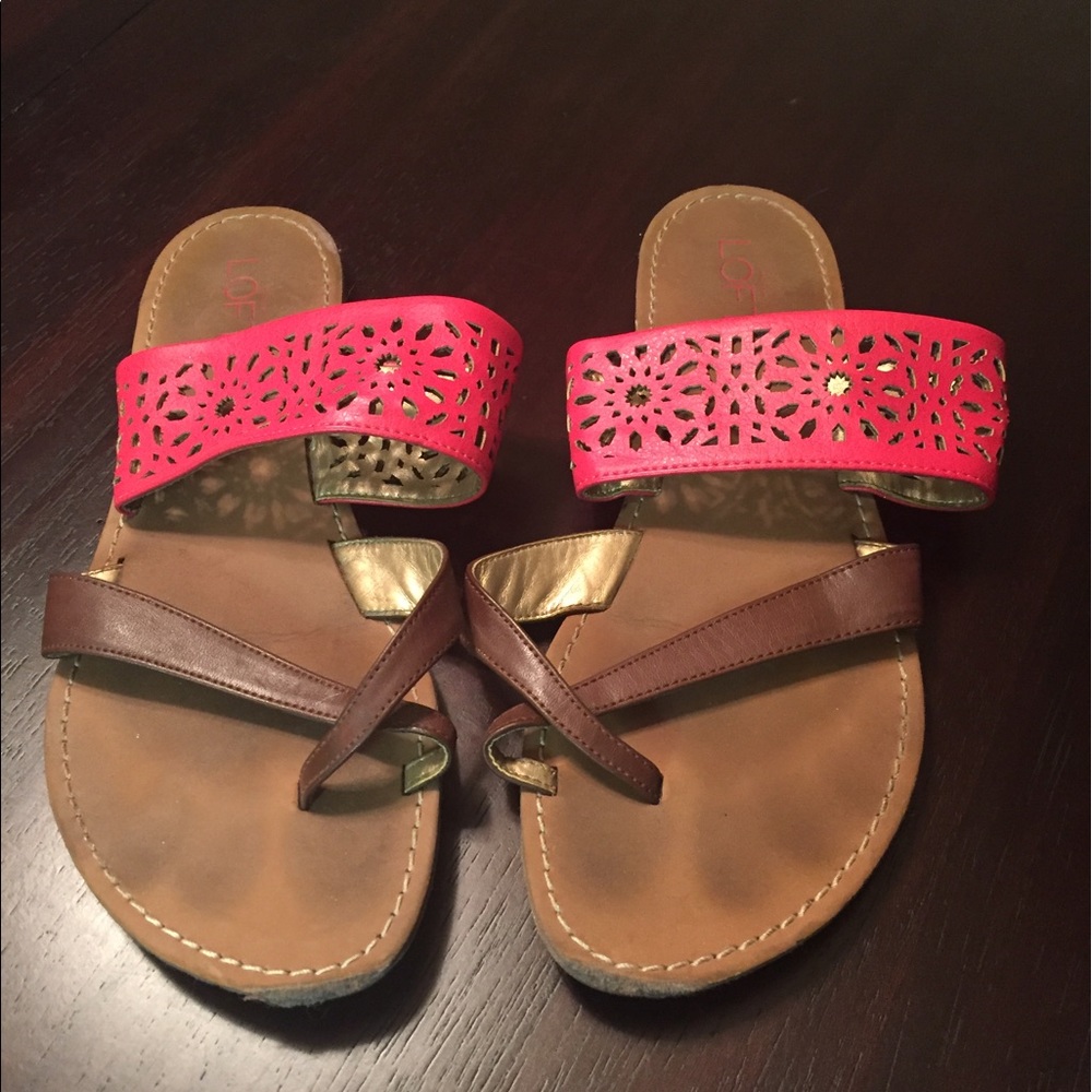 Anne Taylor Loft Sandals