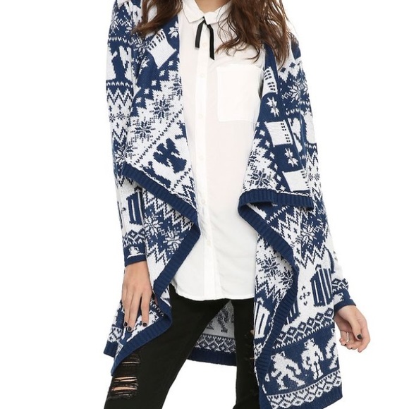 Sweaters - Dr Who BBC open cardigan sweater SM