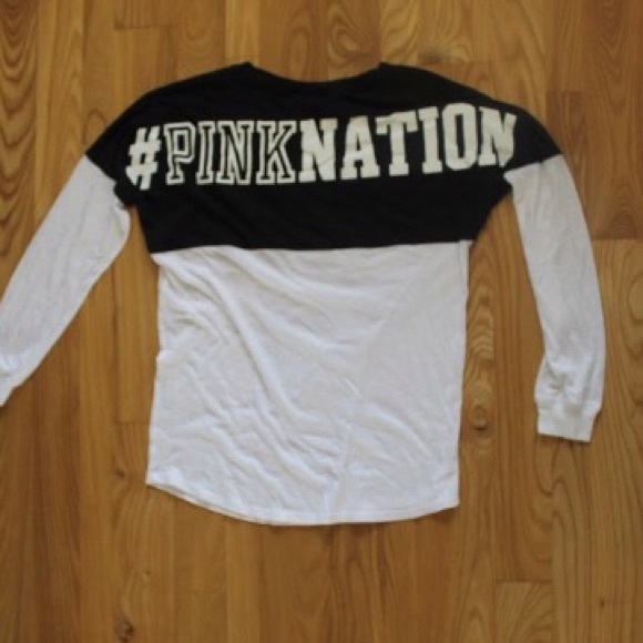 PINK Victoria's Secret Tops - Pink varsity shirt