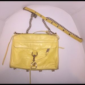Yellow Rebecca minkoff crossbody