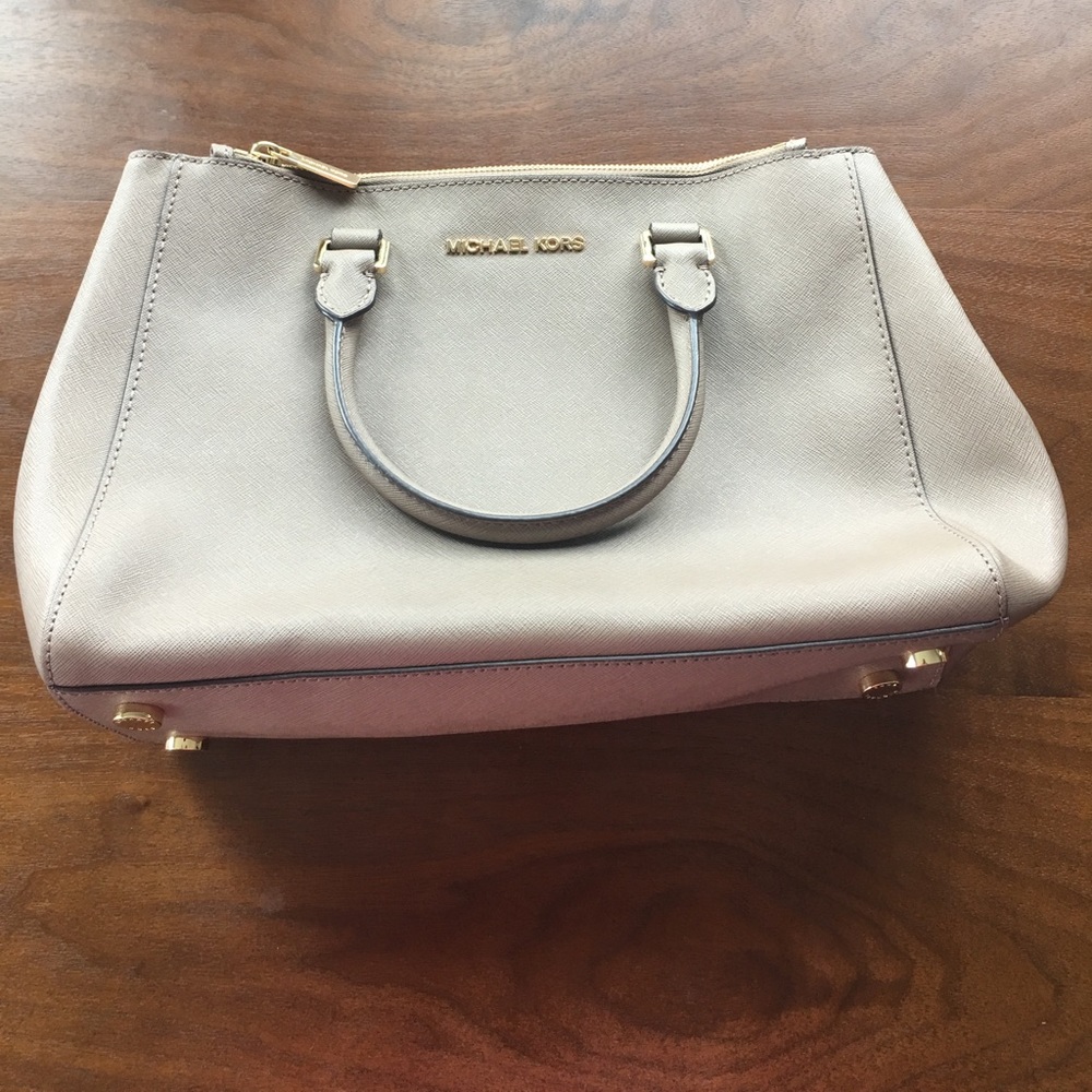 Michael Kors Handbag (Taupe color)