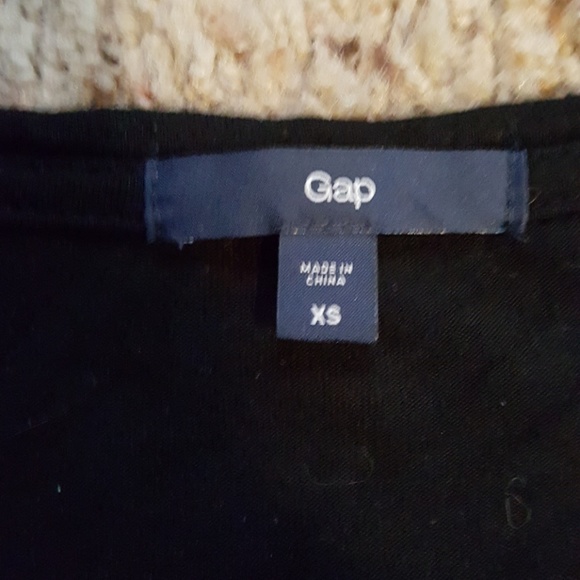 Xs women's gap lightweight sequin picket tee - Picture 4 of 4