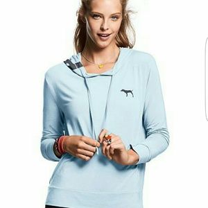 Baby blue super soft hoodie