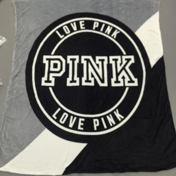 🎉Love Pink Fleece Blanket - Picture 2 of 3