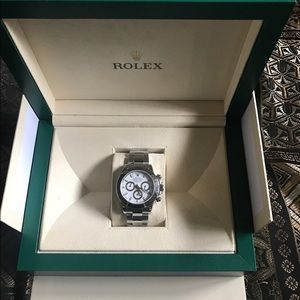Rolex Daytona Cosmograph Stainless Steel WhiteDial