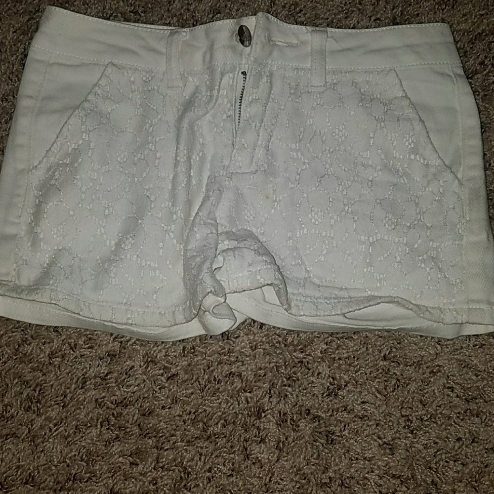 White shorts