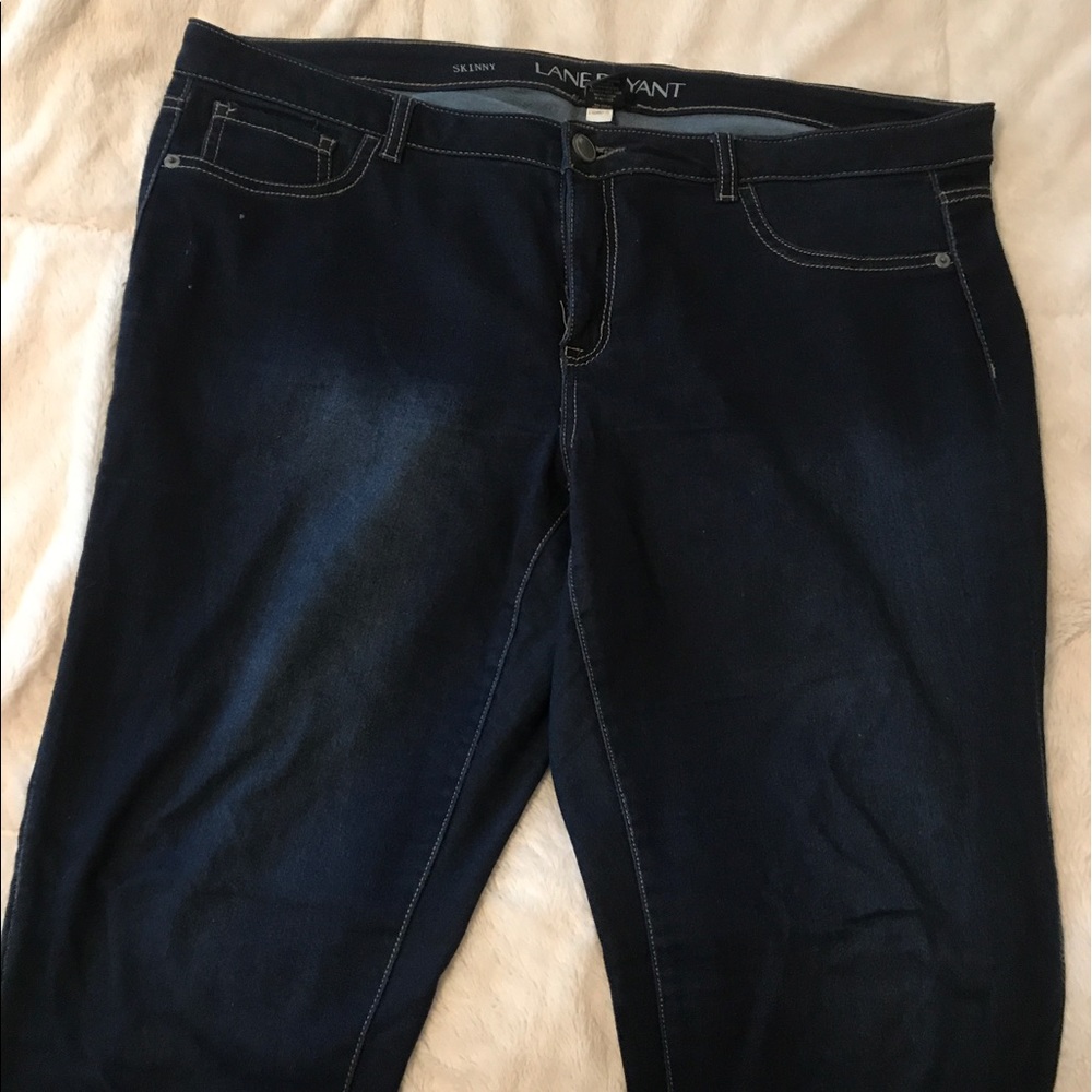 Lane Bryant cotton skinny jeggings