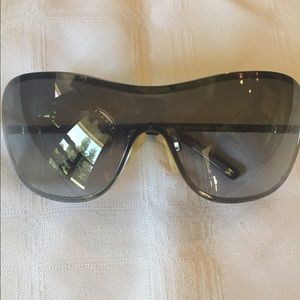 Chanel Overlay Mask Pearl Sunglasses