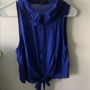 Blue blouse