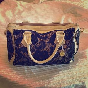 Big Buddha leather bag with shoulder strap