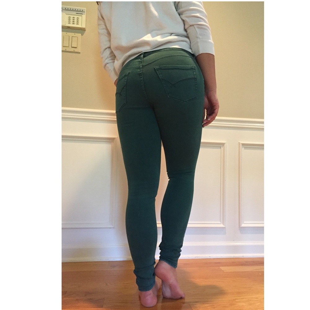 Bullhead high rise skinny jeans