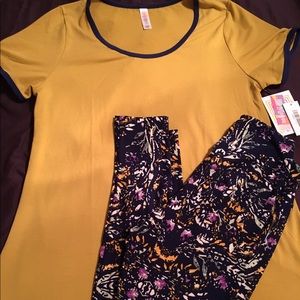 NWT classic t and one size leggings