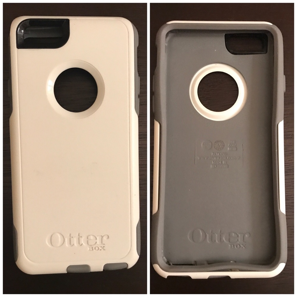 Otterbox iPhone 6 White/Grey Commuter Case