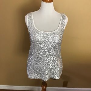 Sequined Tank Top