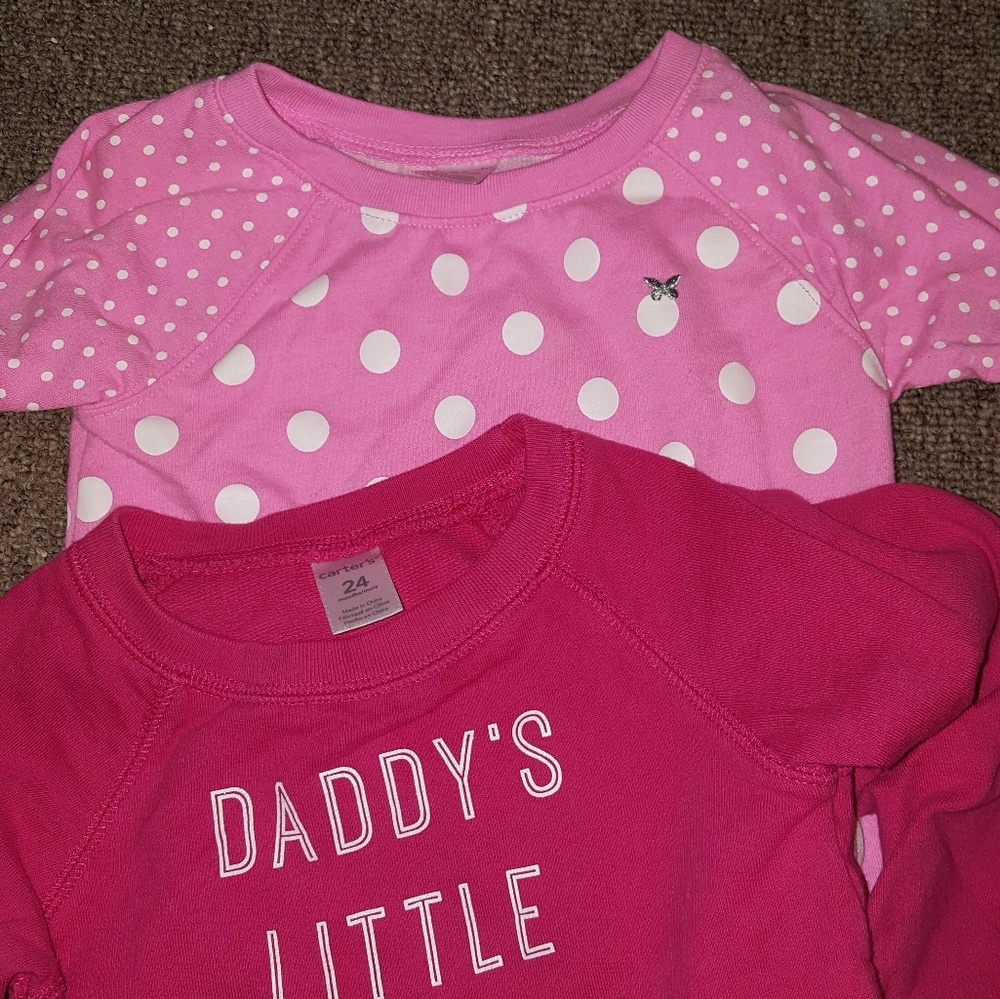 Carter's sweatshirt