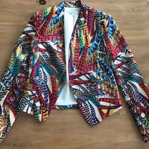 Funky fitted blazer