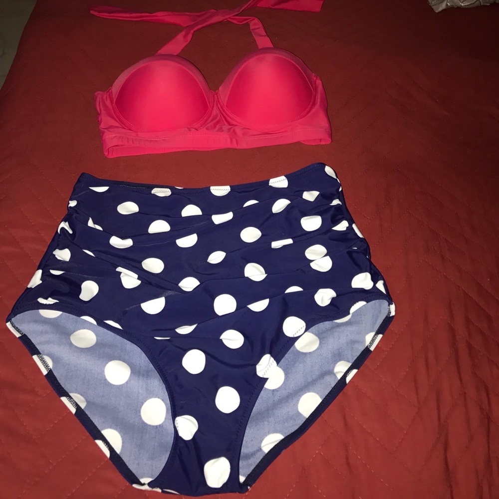 Two piece bathing suit