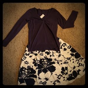 NWT Gap lightweight women's shirred v-neck top